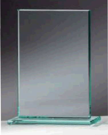 Glastrophe aus 6 mm Glas